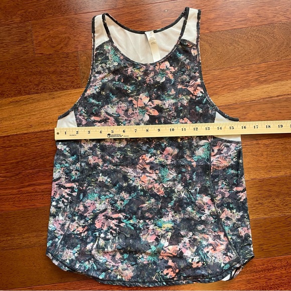 lululemon athletica Gray, pink and blue Tank Top - Picture 3 of 5